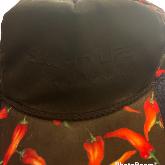 Vintage 1990’s adjustable hat Security Life - Picture 2 of 3